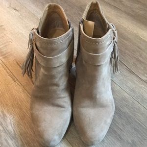 Franco sarto booties gray